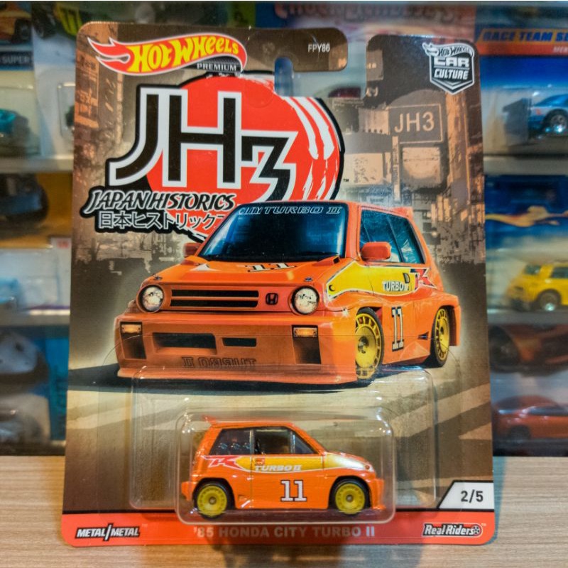 Hot Wheels 85 Honda City Turbo II - Japan Historics 3 - Premium