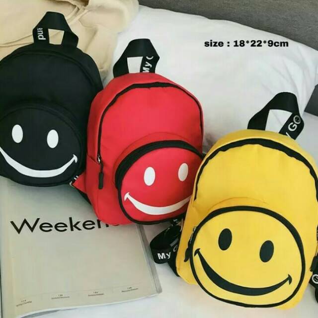 TAS RANSEL ANAK SMILE