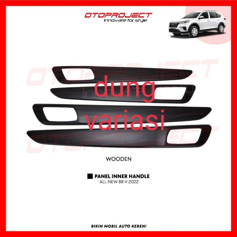 panel inner handle dalam honda brv 2022 Wood otoproject