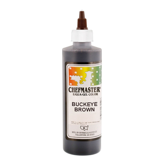 

Chefmaster Buckeye brown 10.5oz 298 gr / icing color pewarna makanan