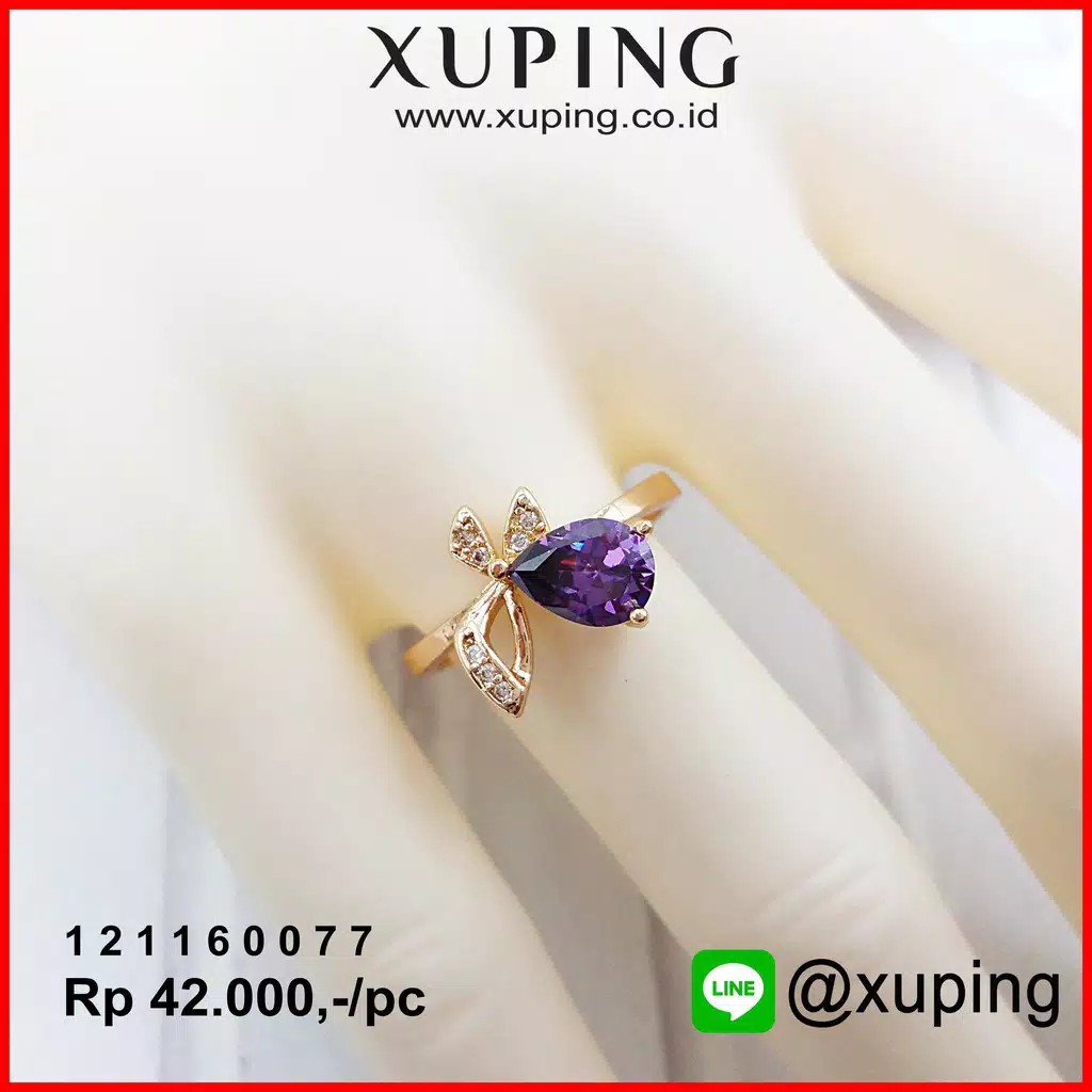 Cincin Mata Ungu