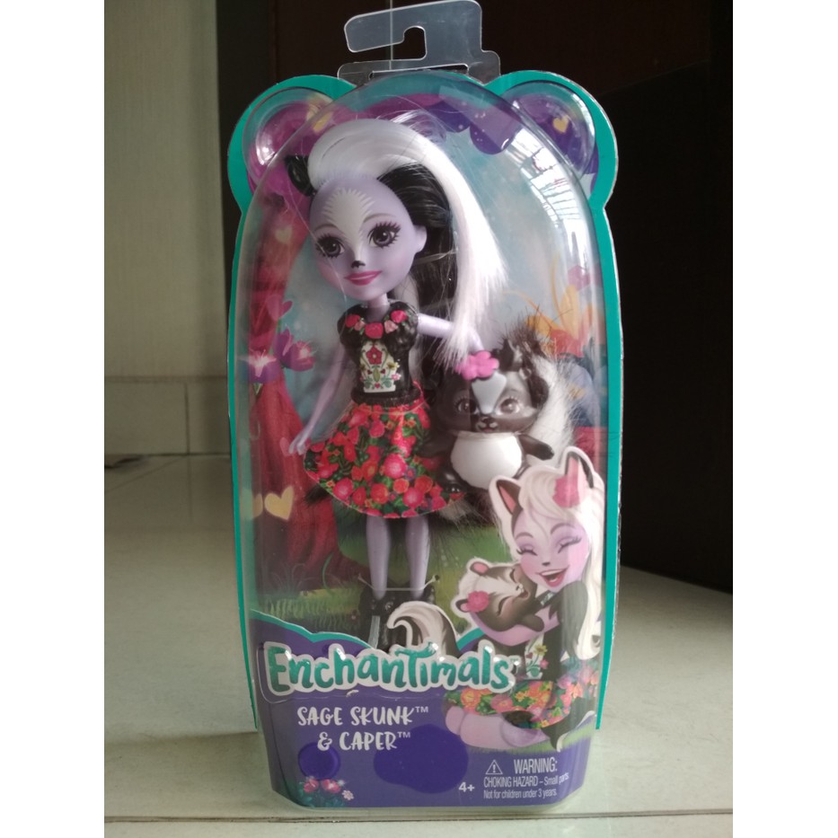Mattel Enchantimals Sage Skunk & Caper