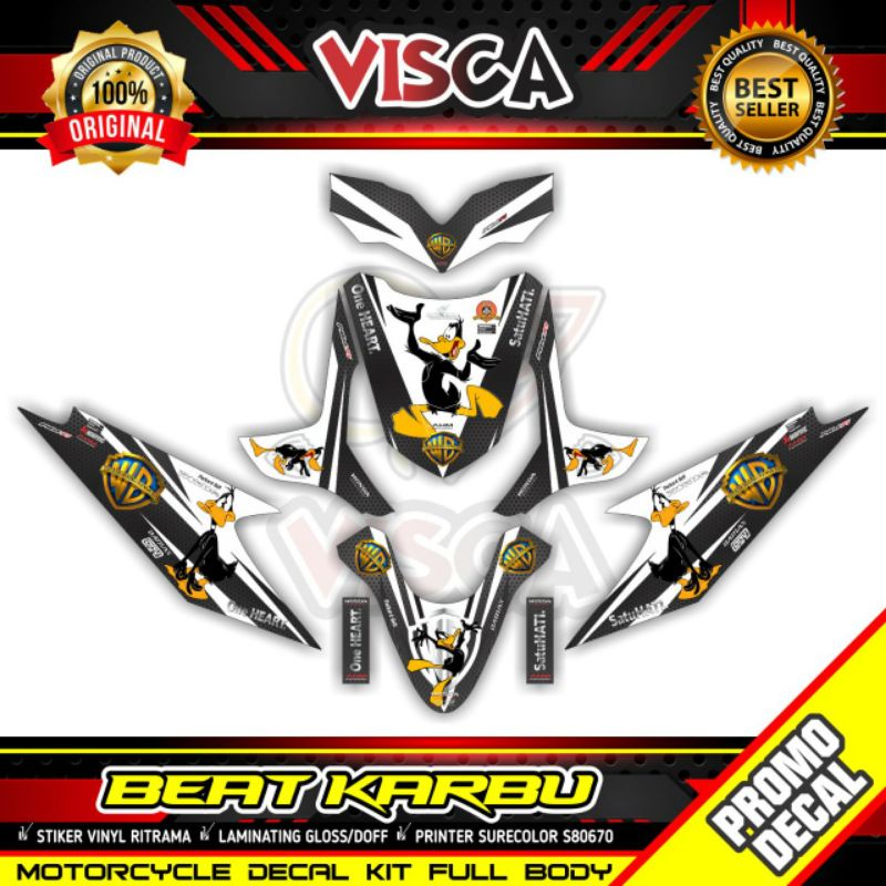 STICKER DECAL FULL  BODY HONDA BEAT KARBU ANIME WB