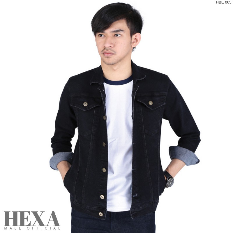 jaket denim levis pria