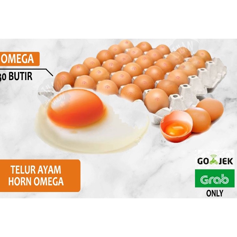 

Telur HORN Omega Asli Fresh