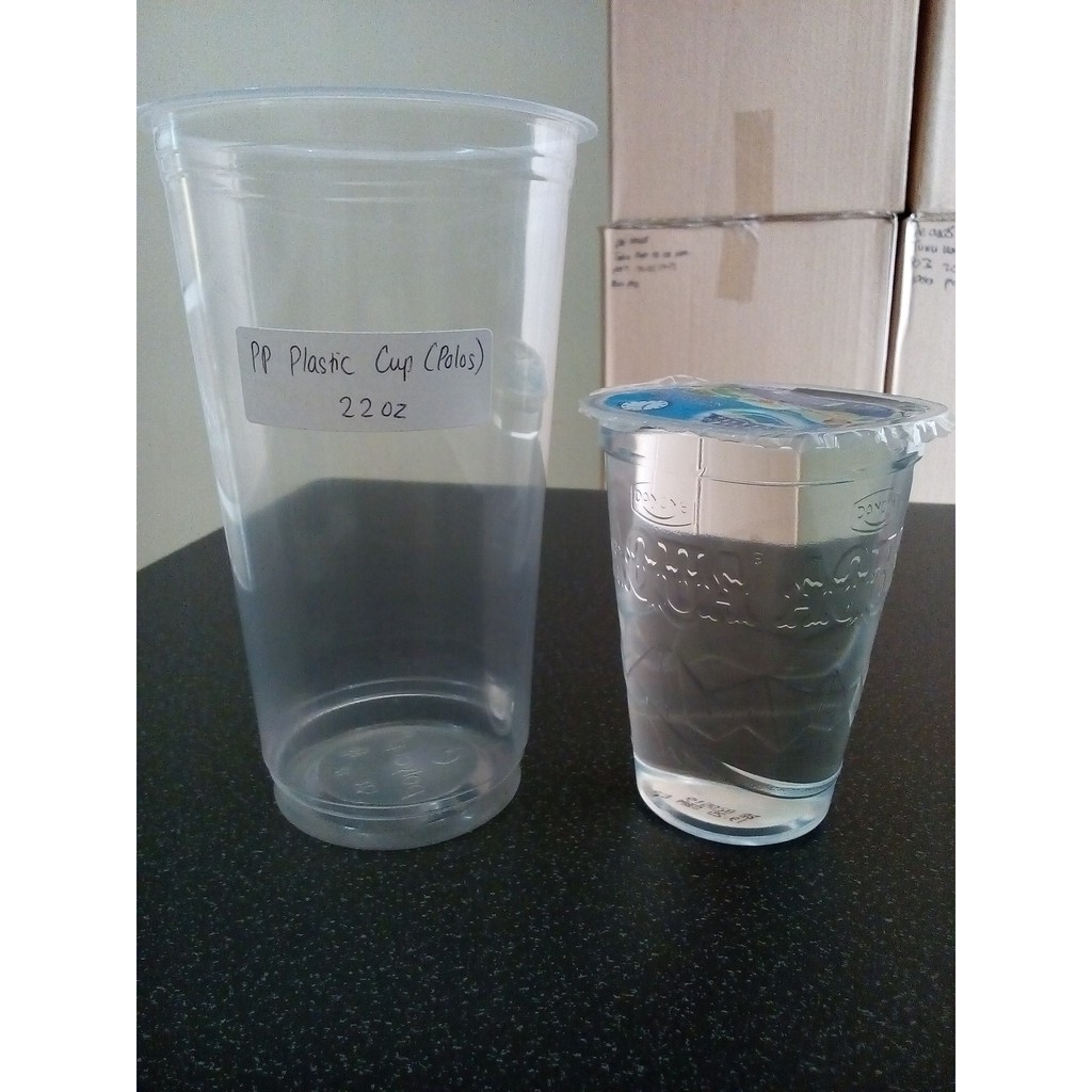 Gelas Plastik PP 22oz (PP Plastic Cup 22oz) (IC POLOS 22OZ)