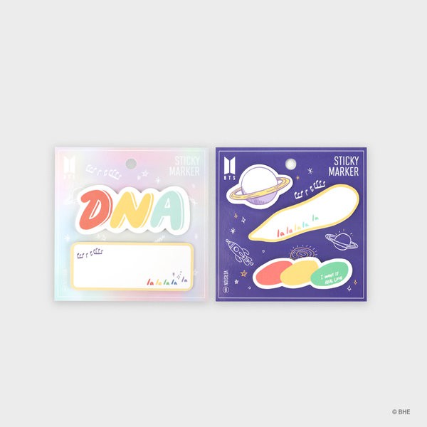 [DP PO] BTS: DNA Merch - Adhesive Marker Type A (DNA) / Type B (Planet) Goods