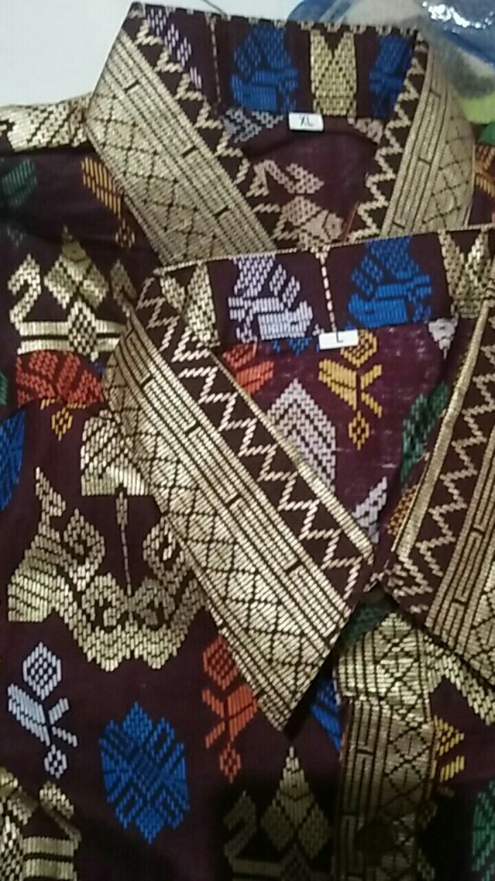 Qnunbatik Kemeja Batik Lengan Panjang Standard - 5l Narita Prodo