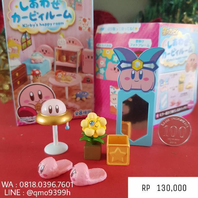 Re Ment Kirby S Happy Room No 1 Miniature Mirror Shopee Indonesia