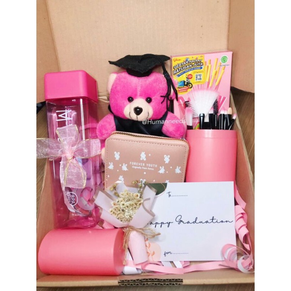 

[READY] HAMPERS WISUDA / ULANG TAHUN / SEMPRO / HADIAH ANNIVERSARY / SELF LOVE HAMPERS | HUMANNEEDS HAMPERS SESUAI TONE WARNA