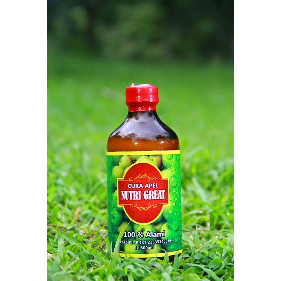 

HERBAL TERLARIS cuka apel nutri great