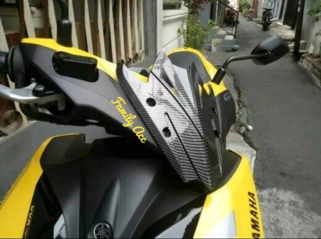 Visor Aerox 155 Carbon - Visor Yamaha Aerox 155 Carbon NEMO