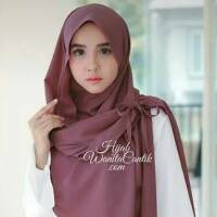  Jilbab  Segiempat Nunaya Hazel  Maxmara Motif 1 By Azzura 