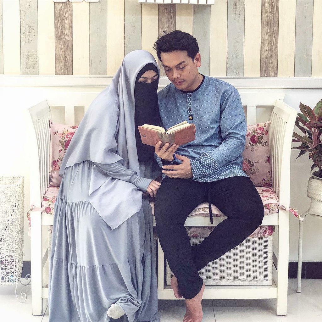 KURTA NATTA BLUE BY ELMAKKY EXCLUSIVE