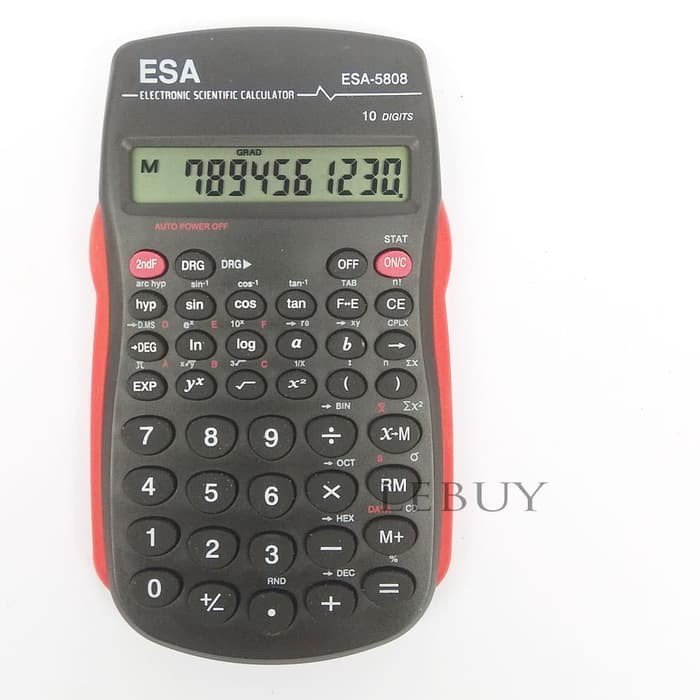

Kalkulator Ilmiah Model Robot ESA5808MR