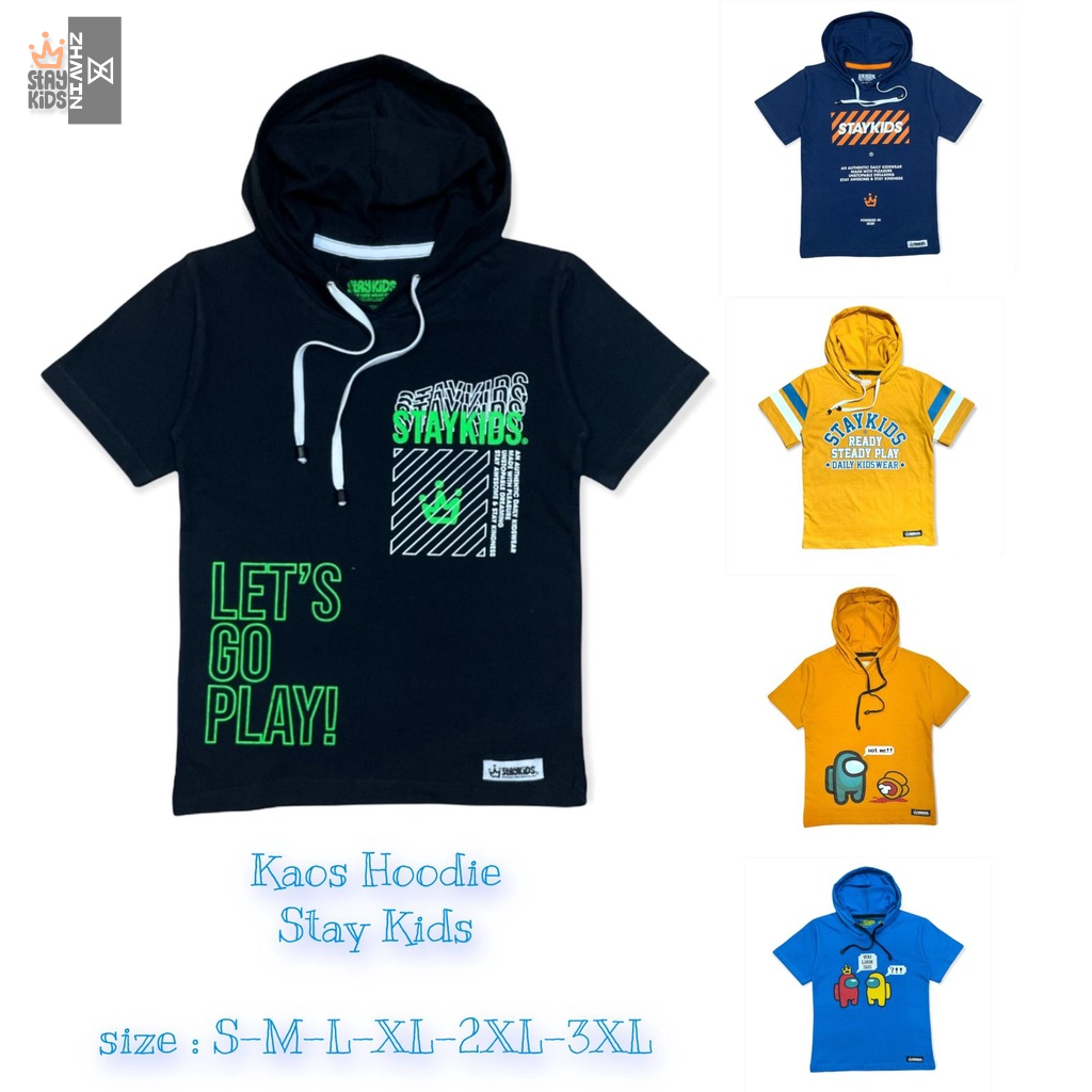 KAOS ANAK USIA 1-12 TAHUN / KAOS HOODIE DISTRO ANAK / KAOS ANAK LAKI-LAKI