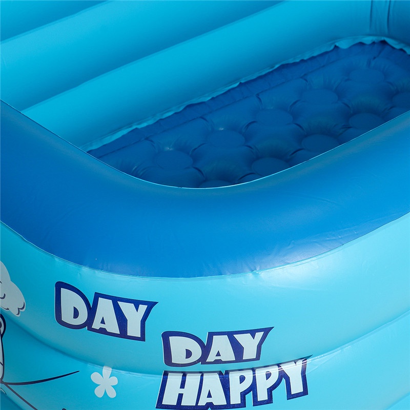 Kolam renang anak jumbo 2.1m+Pompa petak karet bahan tebal 2.1M kolamrenang anak besar murah Inflatable Swimming Pool For Kids ukuranbesar tinggi /balon renang anak/mainan kolam renang anak balon renang anak kolam karet