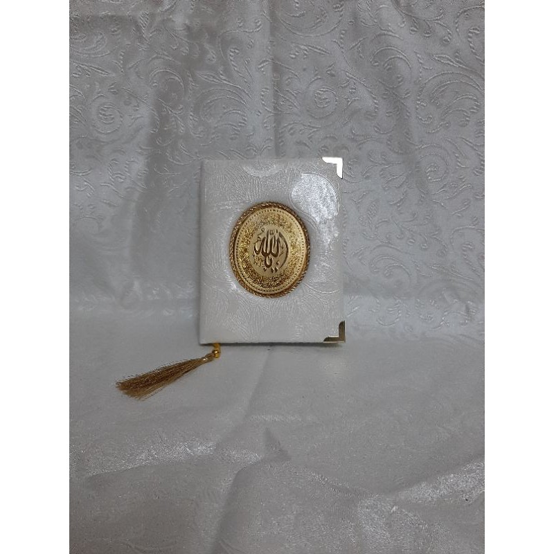 

yasin artpaper/glosy hardcover busa bhansofia.putih pontambang gold