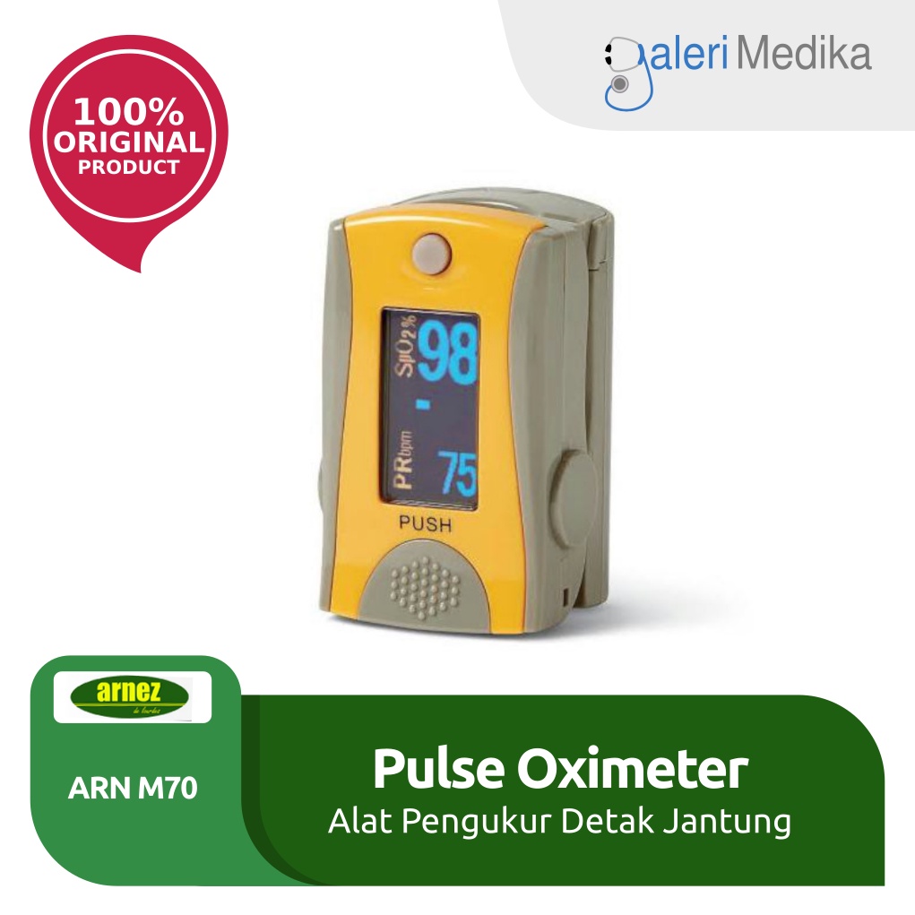 Pulse Oximeter ChoiceMMed MD300C15D Fingertip Oxymeter / Oksimeter  - Alat Ukur Oksigen