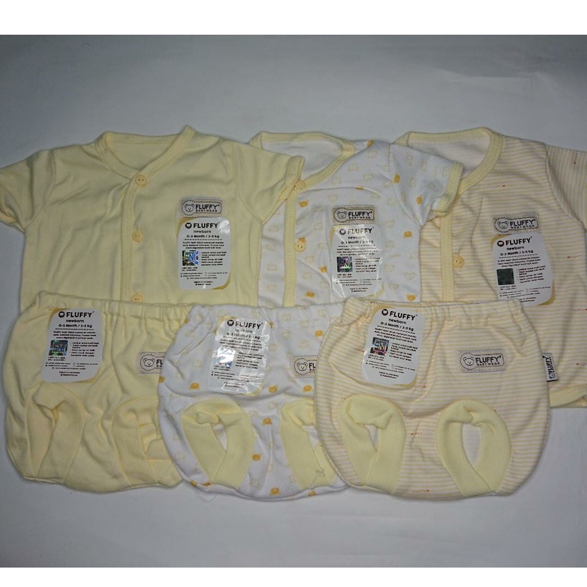 SETELAN BAJU PENDEK CELANA PANJANG &amp; POP  FLUFFY