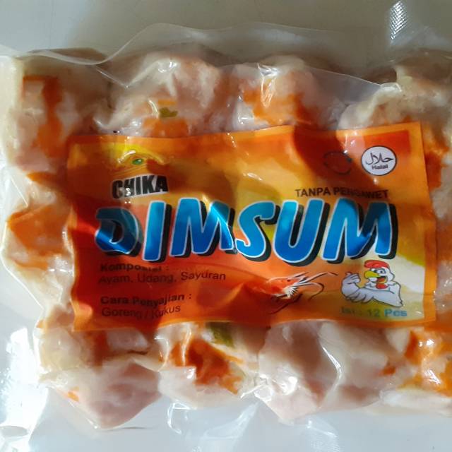 

Dimsun Ayam,Udang,Sayuran isi 12 pcs