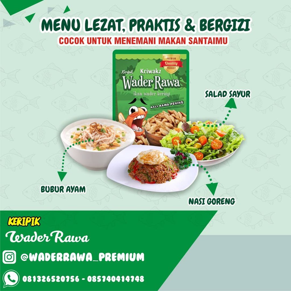 

Kripik Wader 150gr Makanan Ringan Kripik pedas Makanan Kripik ikan goreng ||KERIPIK IKAN ENAK GURIH|