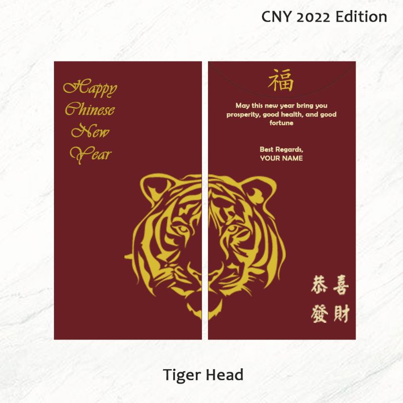 

Angpao CNY 2022 - Tiger Head