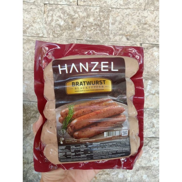 

Bratwurst Blackpepper 360gr