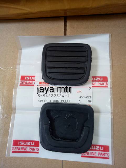 Karet pedal rem dan kopling isuzu panther harga udah sepasang