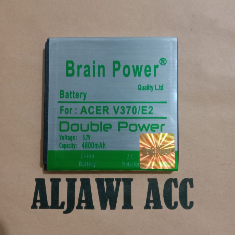 Baterai Acer Liquid E2 / Acer V370 Double IC Power