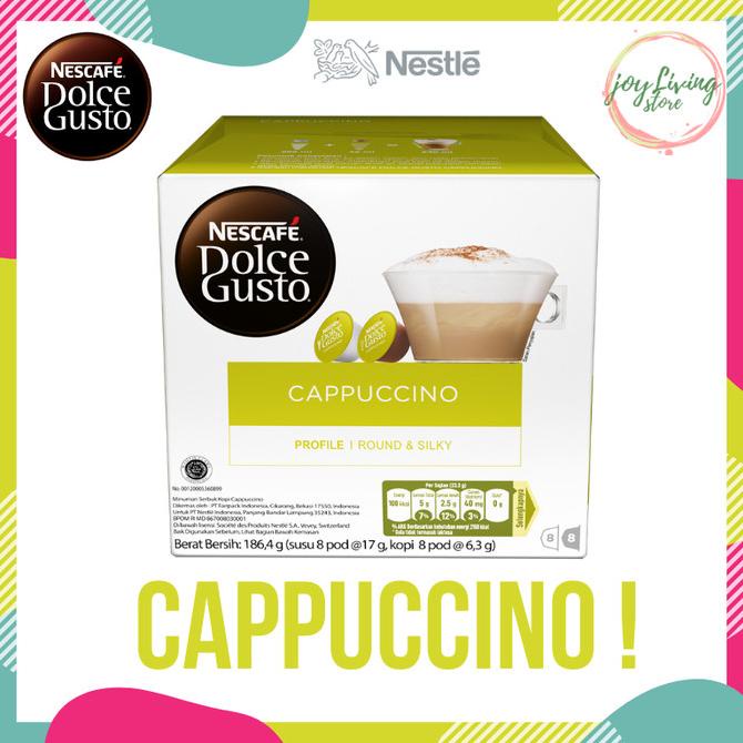 

TERBARU Capsule NDG Nescafe Dolce Gusto Cappuccino 1 Box Expired May 2021/MINUMAN COLLAGEN/MINUMAN YOYIC/MINUMAN DIET/MINUMAN PEMUTIH BADAN/MINUMAN KOREA/MINUMAN KEMASAN/MINUMAN KALENG/MINUMAN KOTAK/MINUMAN SEHAT HERBAL/MINUMAN SEHAT UNTUK TUBUH/MINUMAN