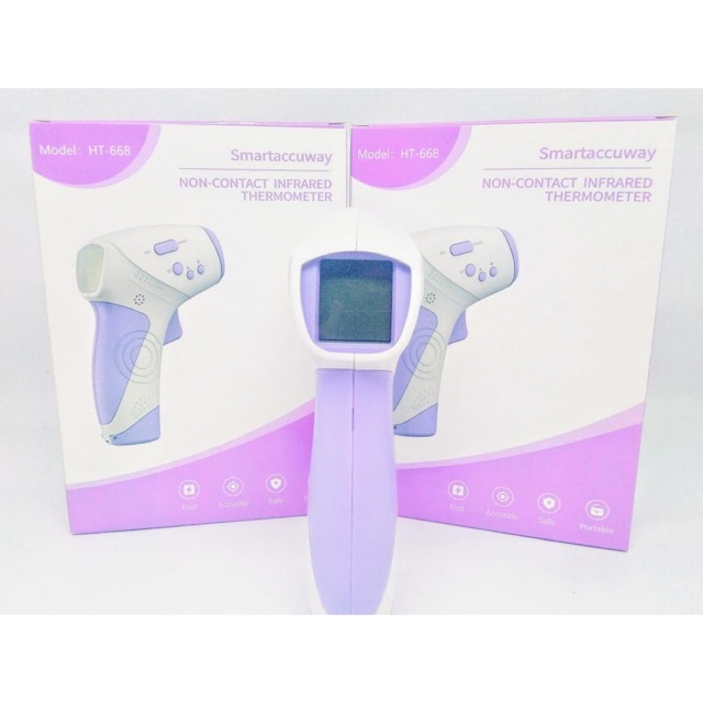 [Ready Semarang] Thermometer Infrared / Thermogun HT 668 / Thermometer Non Kontak