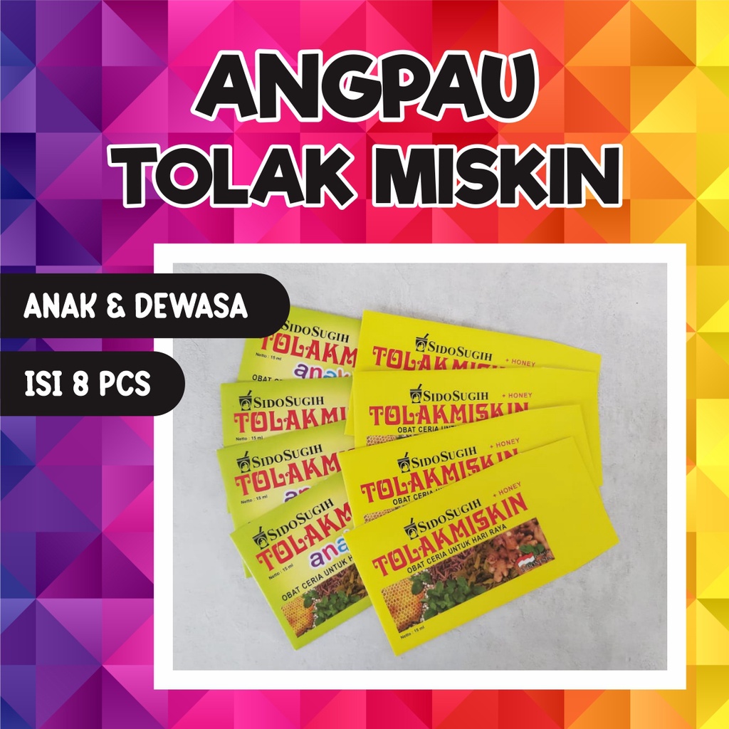 

AMPLOP LEBARAN TOLAK MISKIN / ANGPAU IMLEK