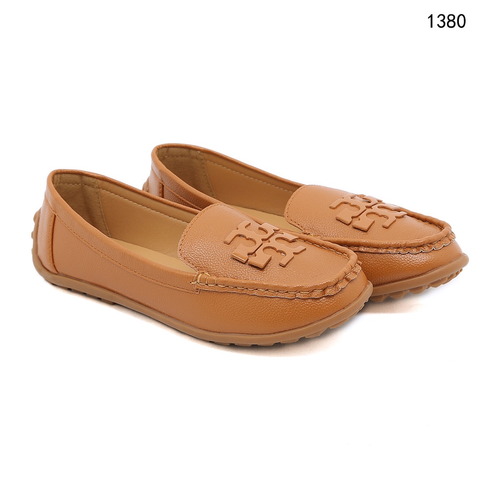 TB  1380 New Lowell Tumbled Leather Driver Moccasin Flats