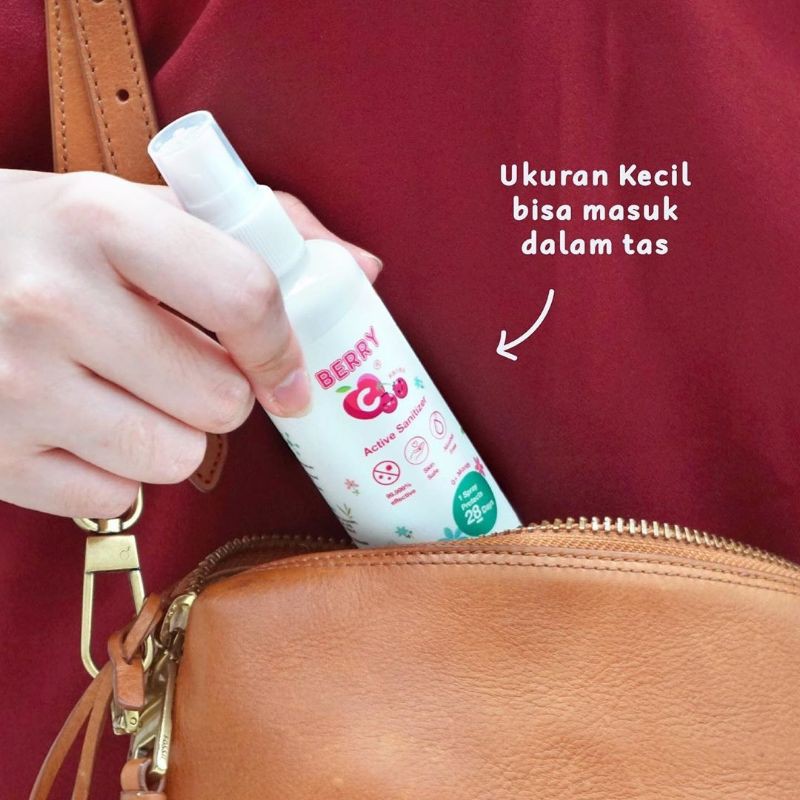 Berry C 60ml / 100ml / 120ml  Water / Foam Active  Sanitizer Food Grade BerryC 60 ml 100 ml / 120 ml