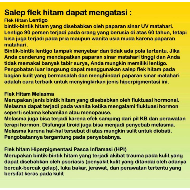 SALEP PENGHILANG FLEK MEMBANDEL/FLEK TERBUKTI AMPUH