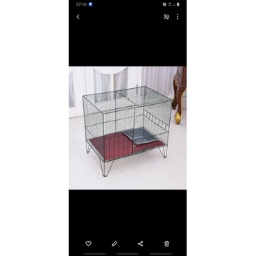 kandang kucing uk 60x42x40 murah