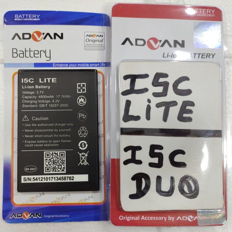 Baterai | Battery | Batre Advan i5C Lite | i5C Duo Original