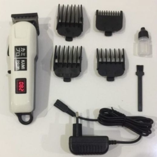 HAIR CLIPPER KAMIPRO KM-909Pro rechargeable alat cukur rambut bisa di cas japan technologi tanpa kabel