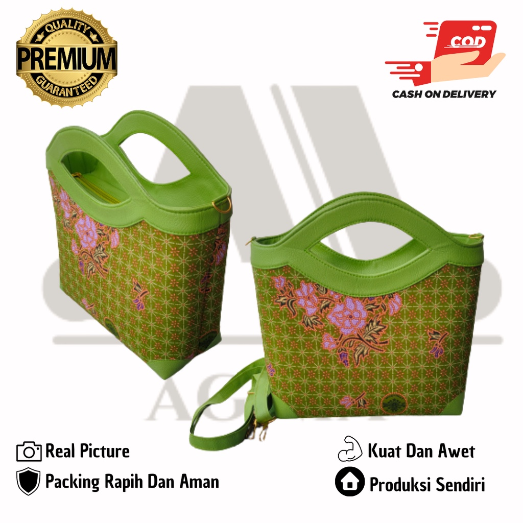 Tas Tangan Batik Wanita Muslimat Tas Pengajian