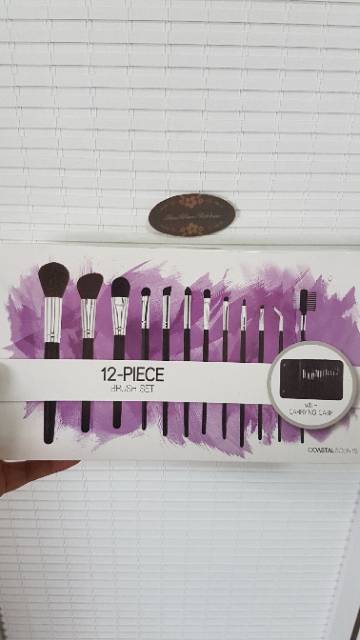 COASTAL SCENTS 12 PIECE BRUSH SET