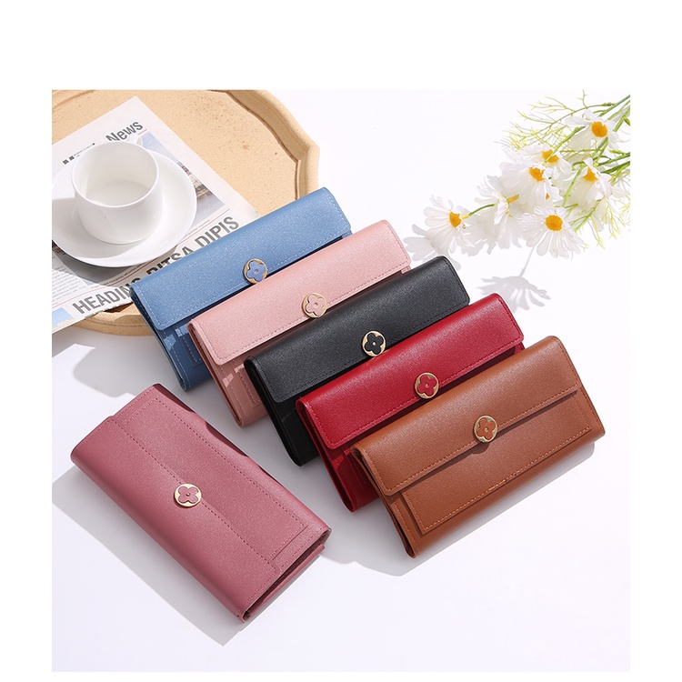 Dompet Fashion Korea Wanita WD003 / Dompet Import