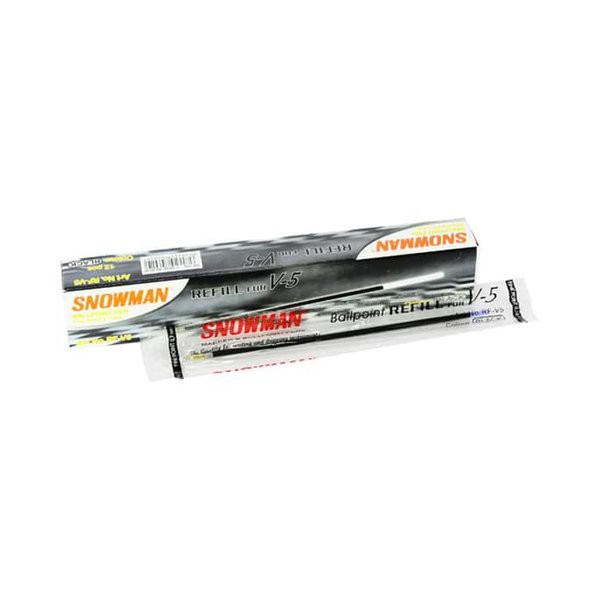 

TERLARIS/SNOWMAN PEN REFILL RF-V5 FOR V-5 0.7 MM BLACK 1pcs