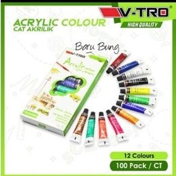 

CAT AKRILIK V-TRO 12 WARNA / ACRYLIC PAINT COLOUR