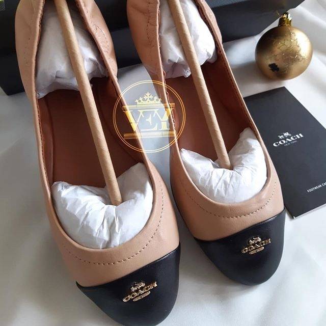 Sepatu Coach Bonie Ballet 100% asli original authentic