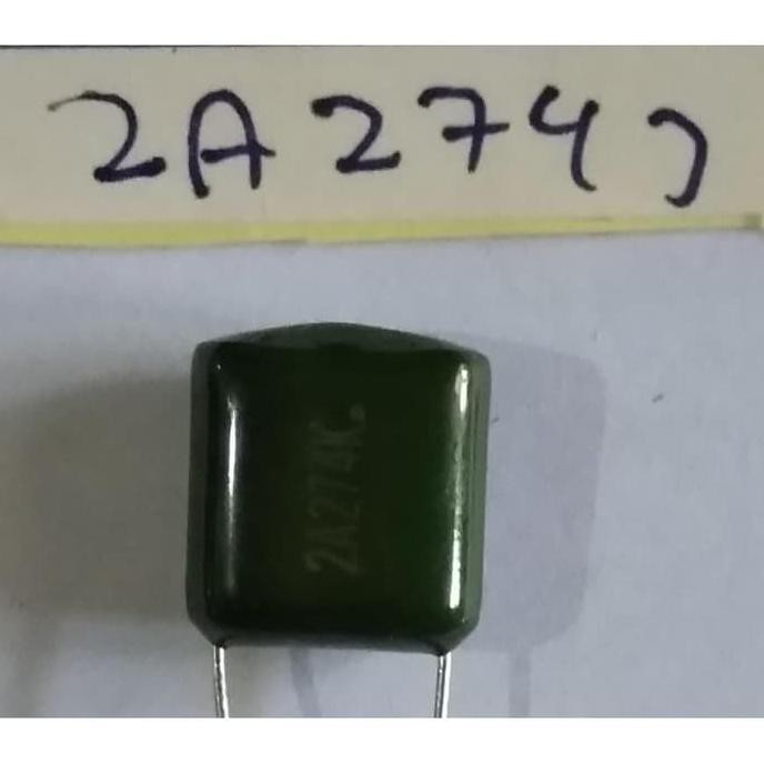 Mylar 100V 270Nf 274 2A274J Capacitor Kapasitor Milar Audiopa83 Kualitas Baik