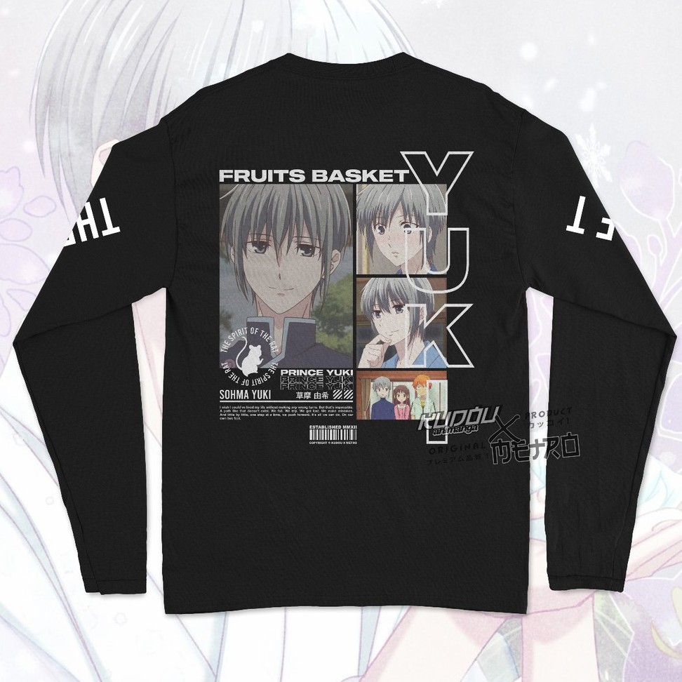 Longsleeve Sohma V2 Yuki Anime Manga Fruits Basket Premium