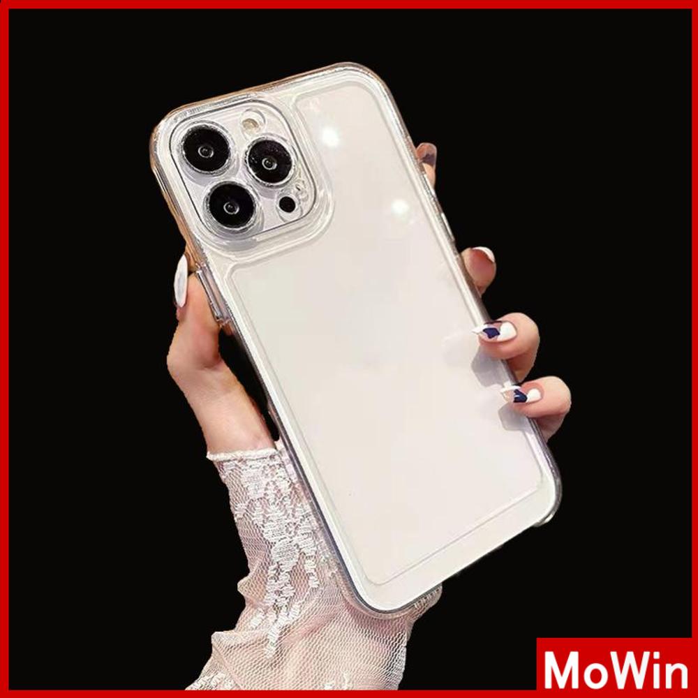 For iPhone 14 Pro Max iPhone Case TPU Soft Case Luxury Plating Button Clear Case Shockproof Protection Camera Compatible For iPhone 14 Plus 13 Pro Max 12 Pro max 11 xr xs max 7Plus