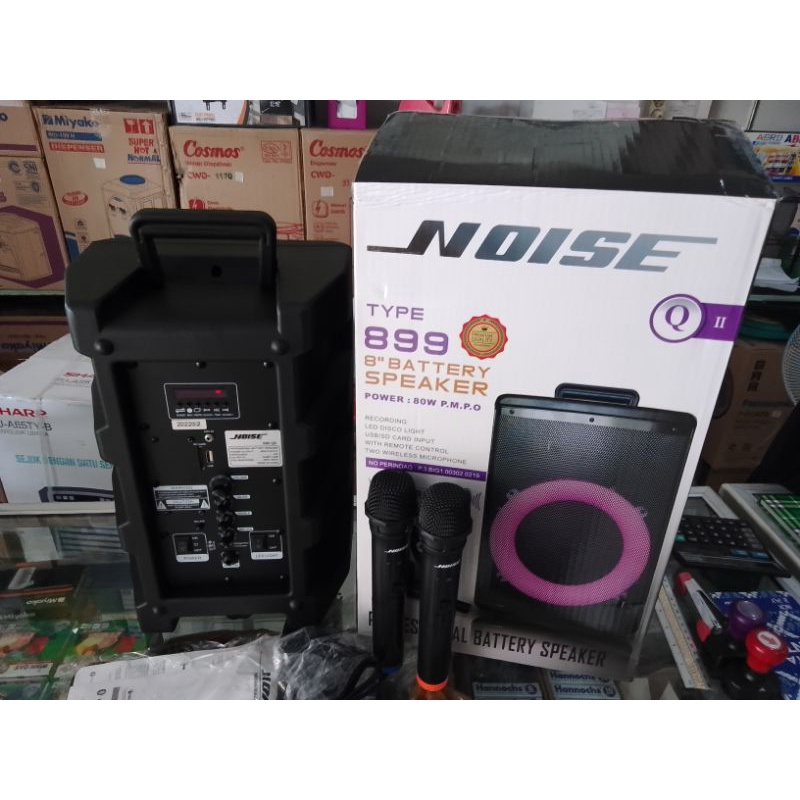 Speaker Portabel NOISE 899 QII Karaoke Bluetooth