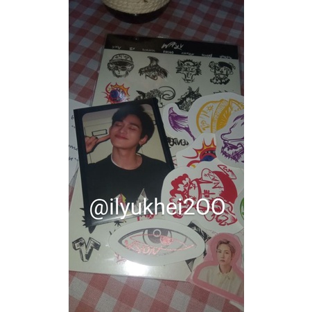 PC LUCAS TATTO LANGUAGE STIKER MD BY TEN(SET)